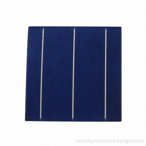 Hot Selling 6" 3BB High-efficiency Multi-crystalline Good-quality Taiwan Brand Poly Solar Cell